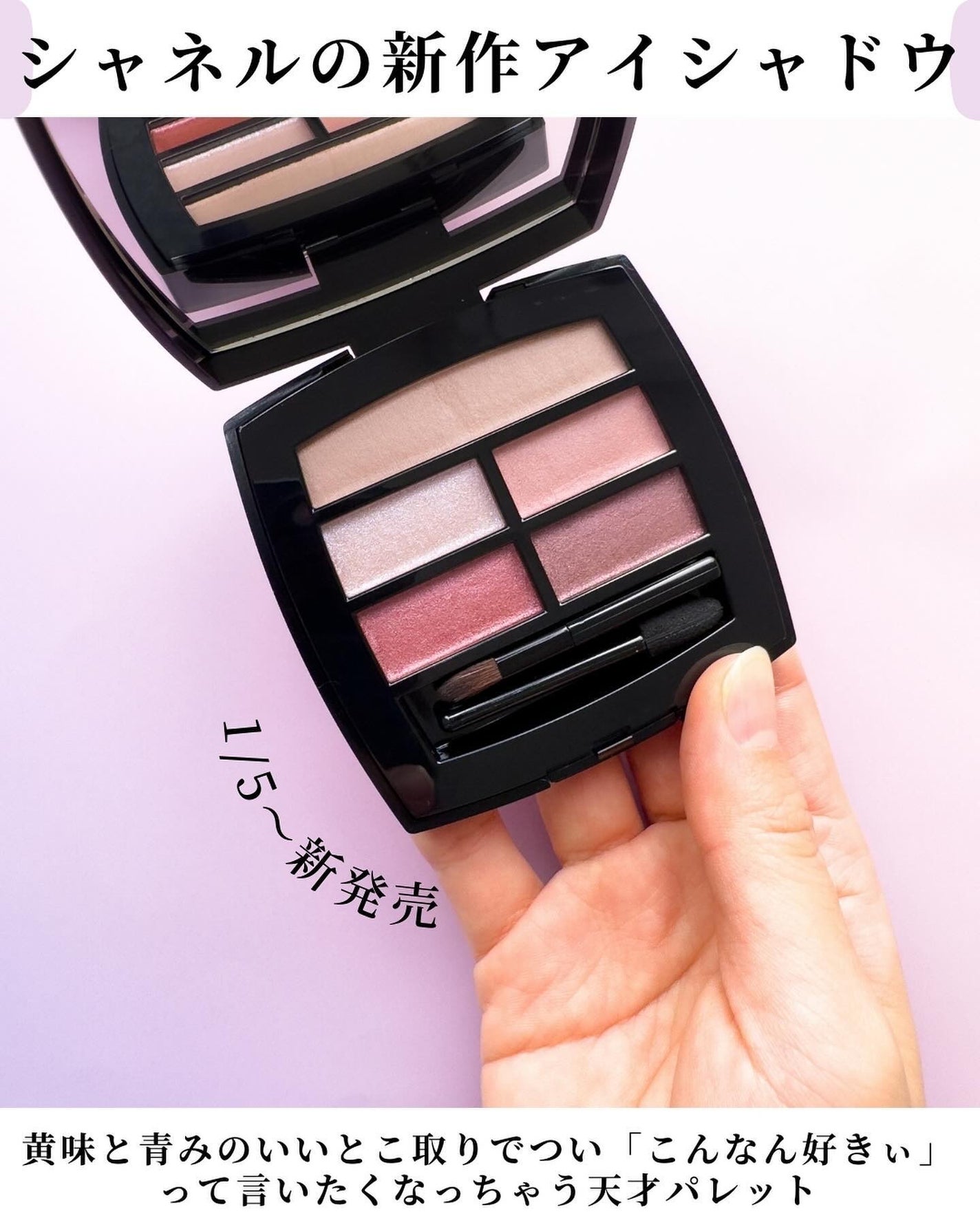 レ ベージュ パレット ルガール/CHANEL/アイシャドウパレットを使ったクチコミ(2枚目)