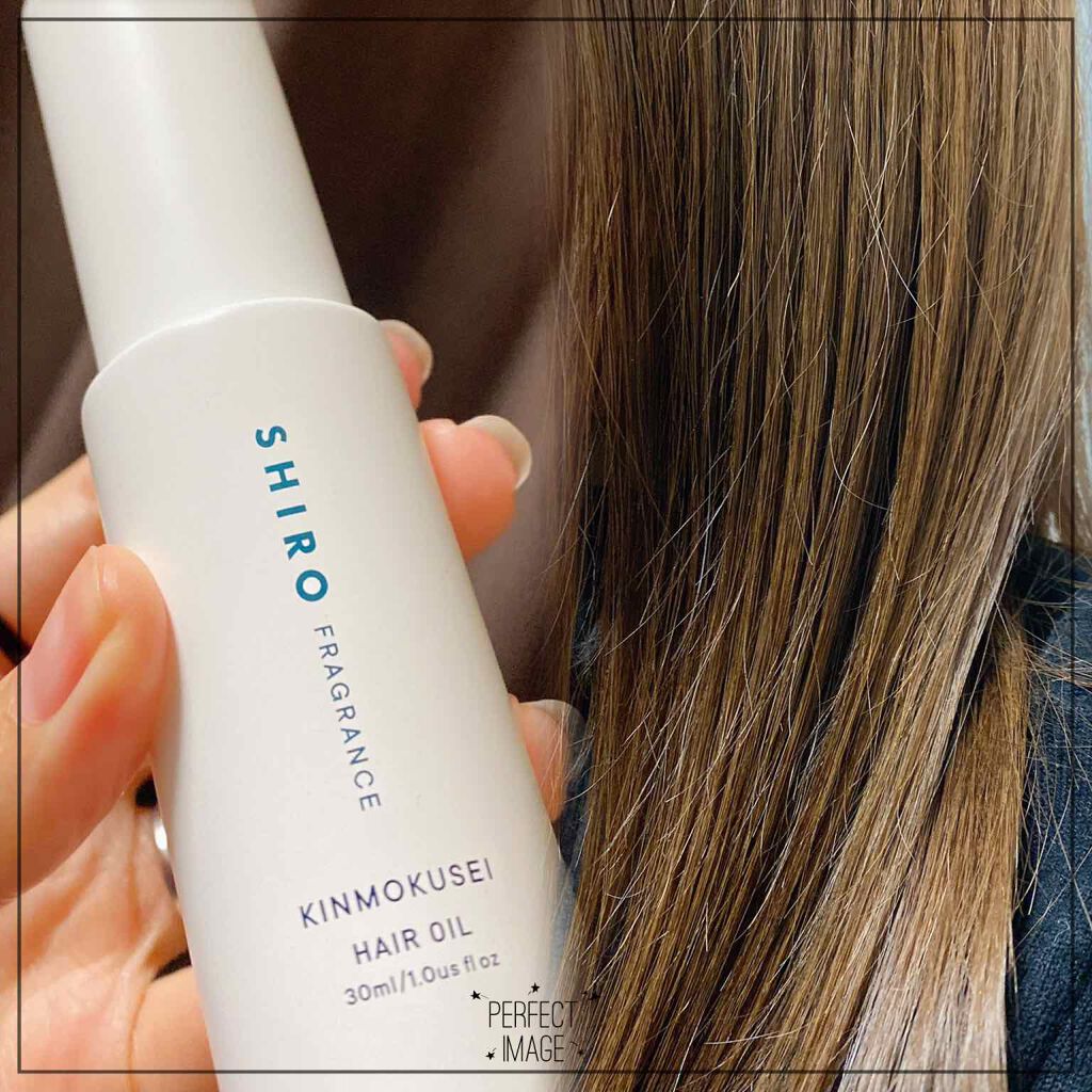 SHIRO キンモクセイ ヘアオイルのクチコミ「SHIRO
キンモクセイ ヘアオイル

こちらは去年発売されたものです。

昨年買ってから
他.....」（1枚目）