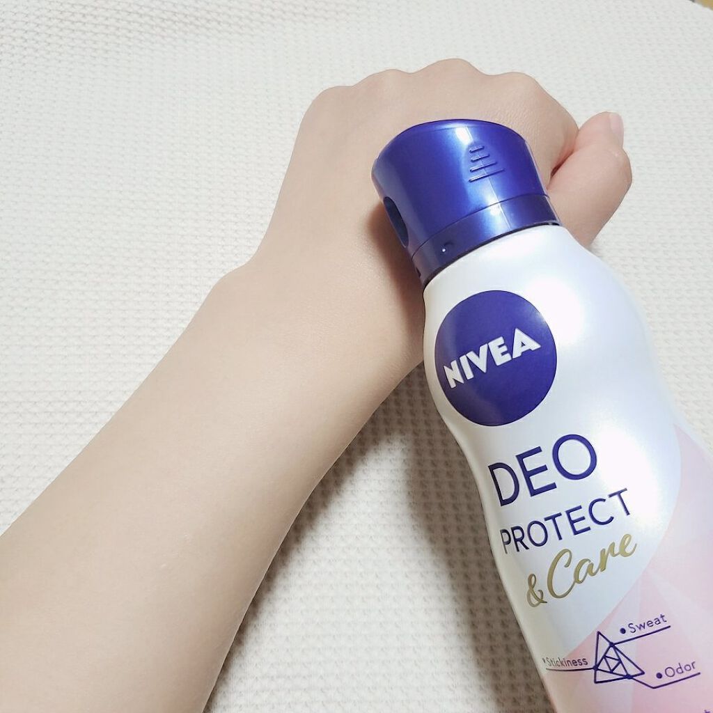 デオプロテクト&ケア スプレー/ニベア/デオドラント・制汗剤を使ったクチコミ(2枚目)