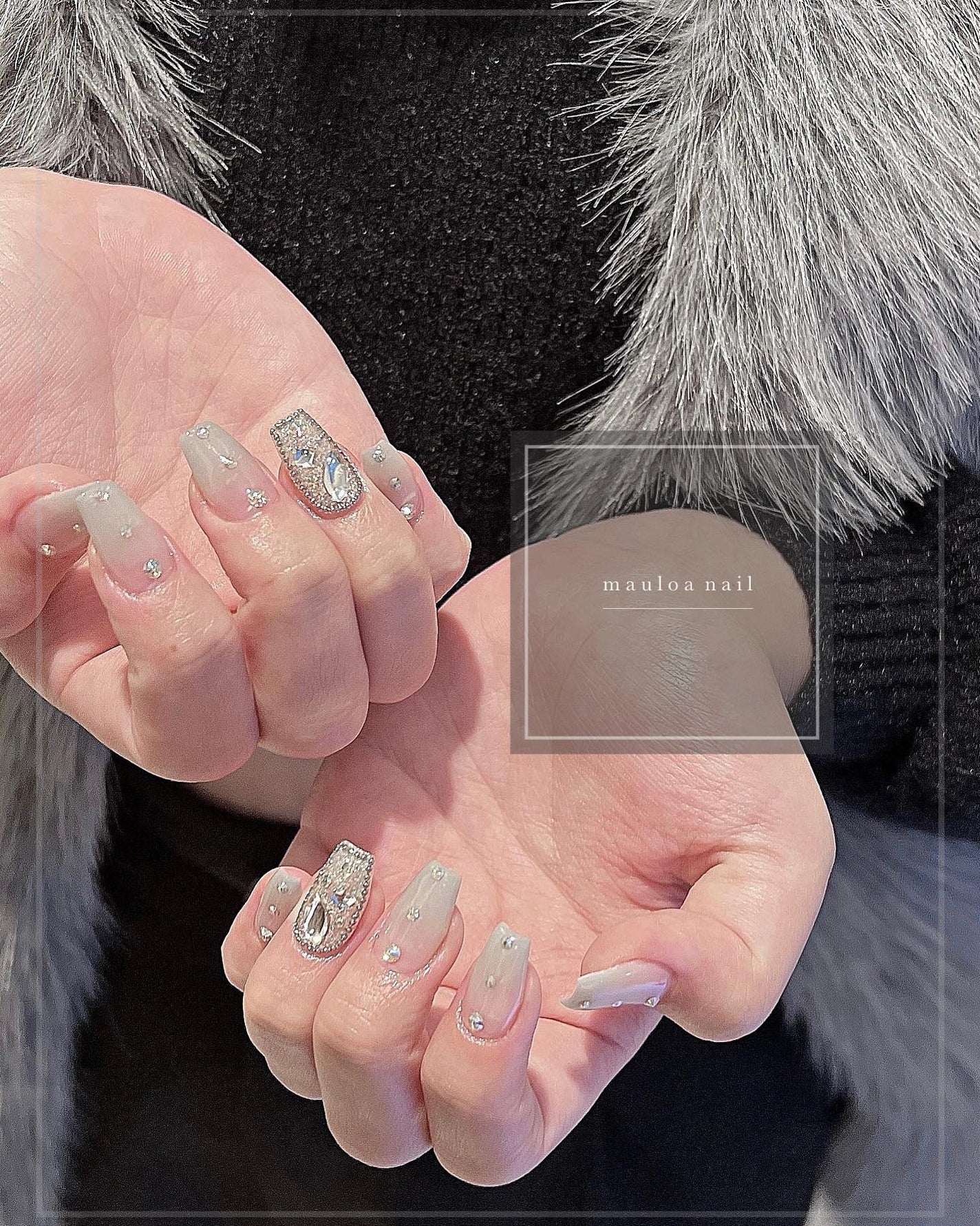 mauloa_nail on LIPS 「・スワロネイル🤩ありがとうございました🫶・・・・・・#マグネッ..」(1枚目)