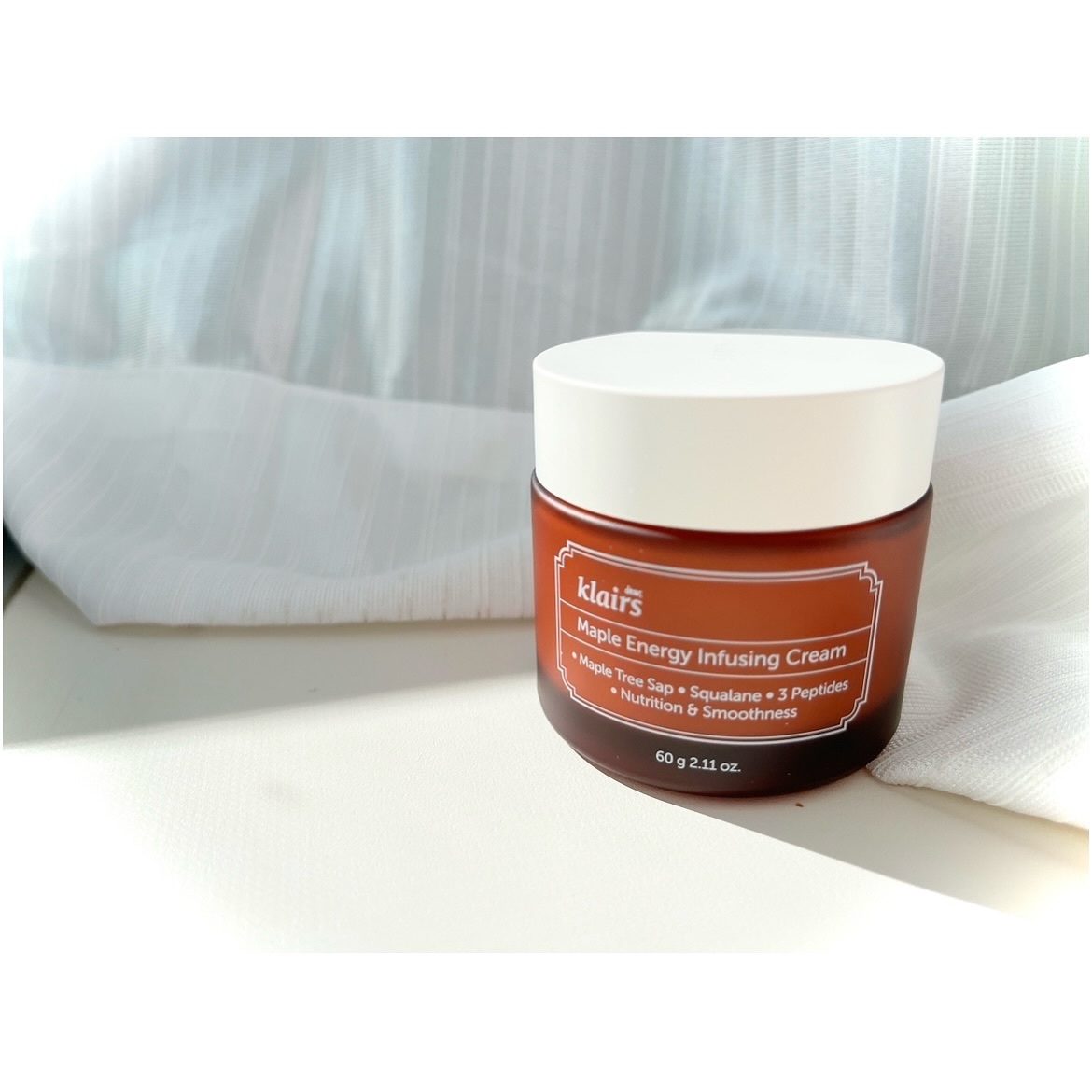 メープルエナジーインフュージングクリーム/Klairs/フェイスクリームを使ったクチコミ（1枚目）