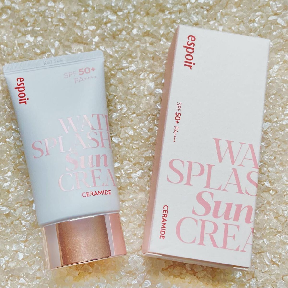 ウォータースプラッシュサンクリーム セラミド/espoir/日焼け止めクリームを使ったクチコミ(1枚目)
