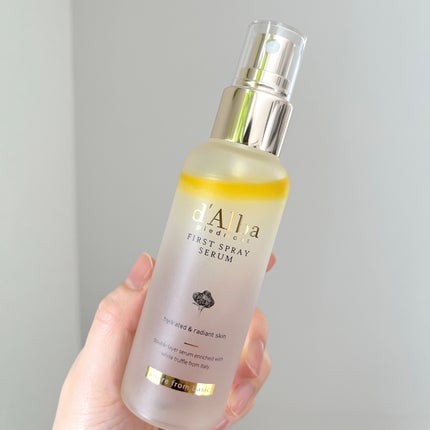 ダルバ ホワイトトリュフファーストスプレーセラム/ダルバ/ミスト状化粧水を使ったクチコミ(2枚目)