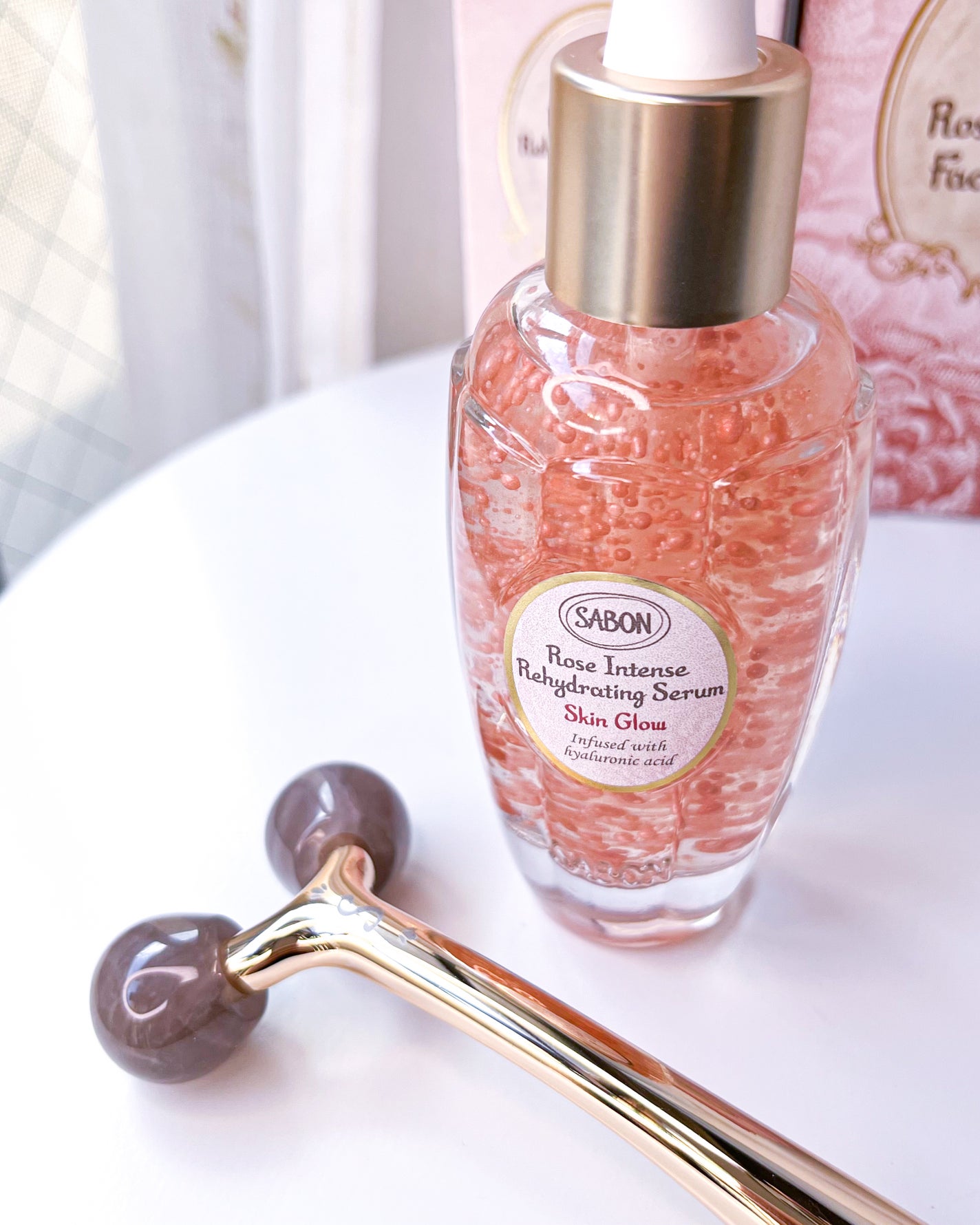 ローズフェイシャルローラー/SABON/美顔器・マッサージを使ったクチコミ(7枚目)