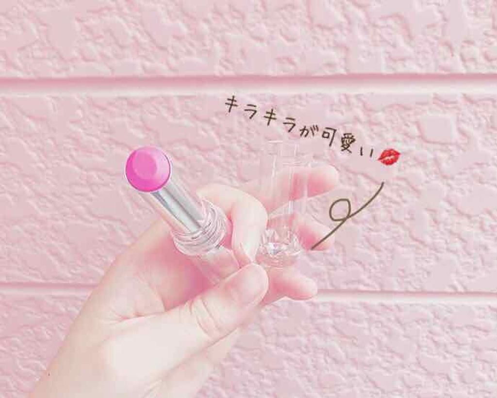 ラスティンググロスリップ/CEZANNE/口紅を使ったクチコミ(2枚目)