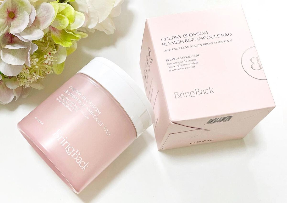 チェリーブロッサム ブレミッシュ ８GF アンプルパッド/Bring Back/トナーパッドを使ったクチコミ（1枚目）