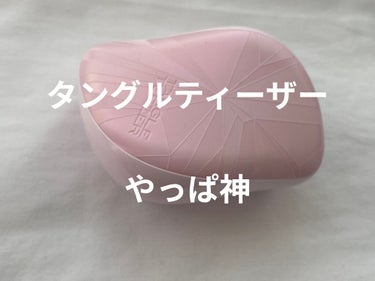 コンパクトスタイラー ピンクジュエル/TANGLE TEEZER/ヘアブラシを使ったクチコミ（1枚目）