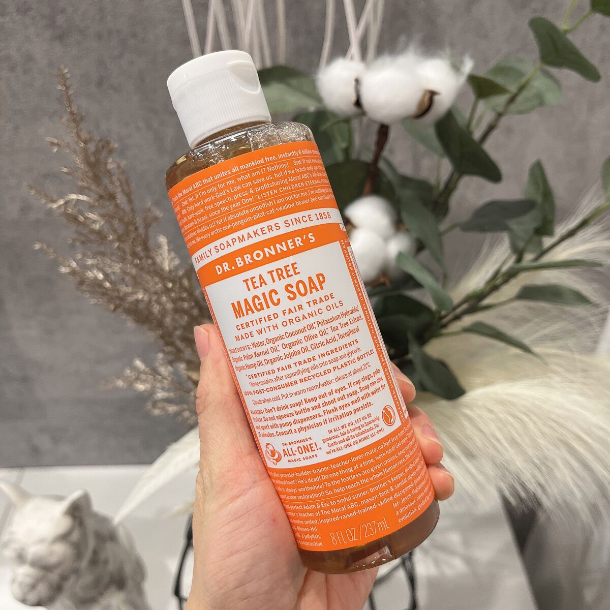 マジックソープ ティートゥリー/ドクターブロナー/ボディソープを使ったクチコミ（2枚目）