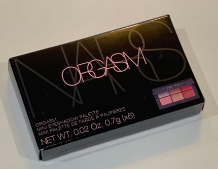 オーガズム ミニアイシャドーパレット/NARS/アイシャドウパレットを使ったクチコミ(3枚目)
