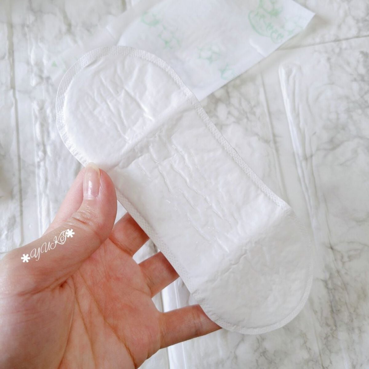 サラサーティ 天然コットン100%/サラサーティ/おりものシートを使ったクチコミ(4枚目)