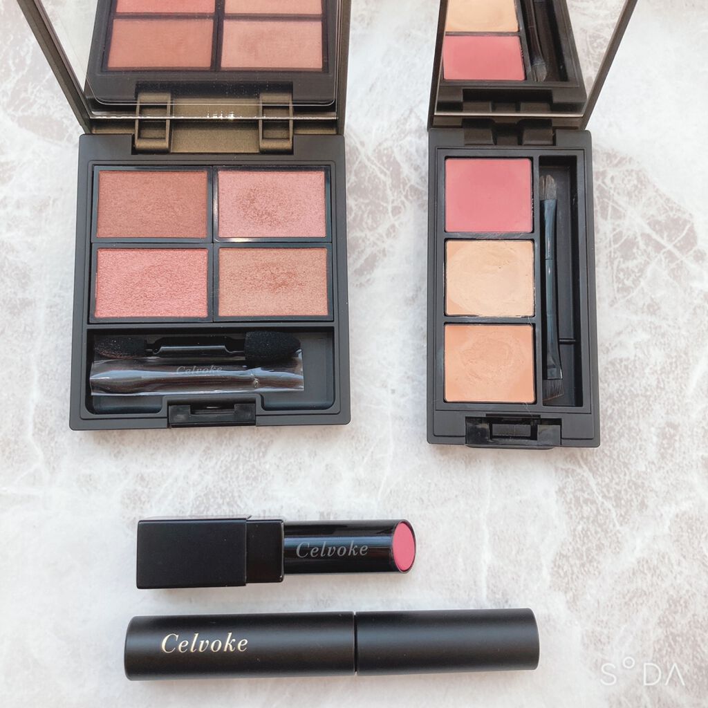 ヴォランタリーベイシス アイパレット/Celvoke/アイシャドウパレットを使ったクチコミ(1枚目)