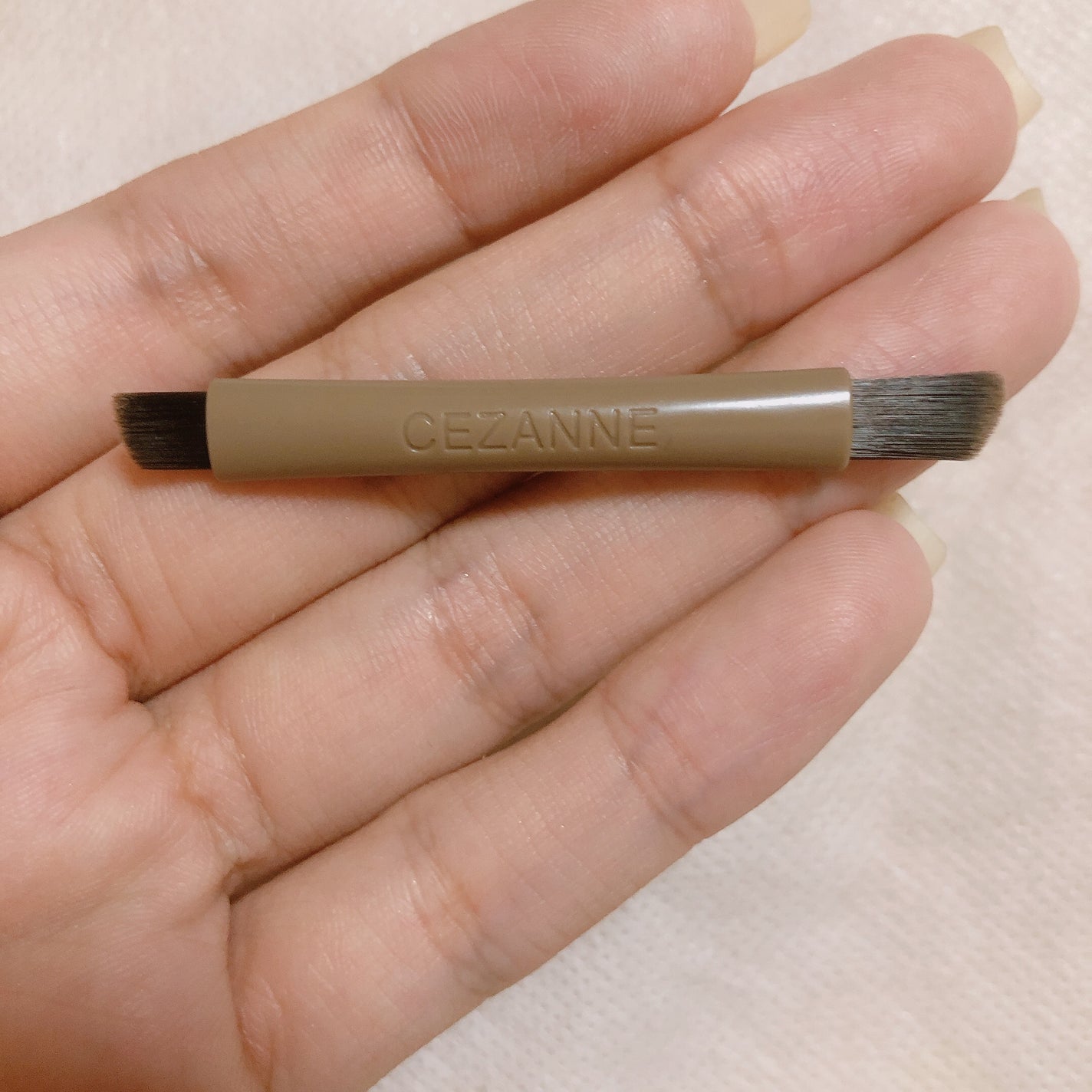 アイブロウワックス&パウダー/CEZANNE/アイブロウを使ったクチコミ(6枚目)