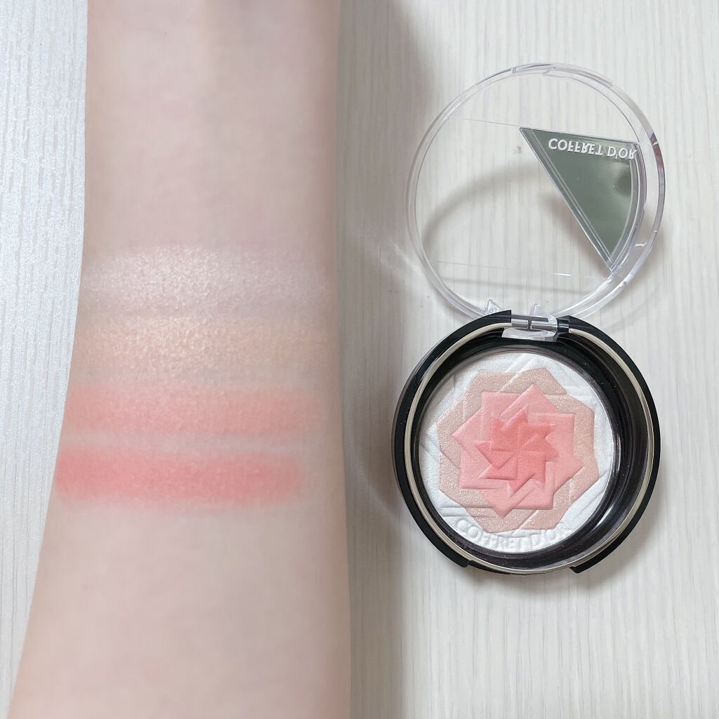 ぴろみ様 スマイルアップチークスS コーラルオレンジ 3個セット COFFRET D\u0027OR コフレドール スマイルアップチークスS 02 コーラル 10