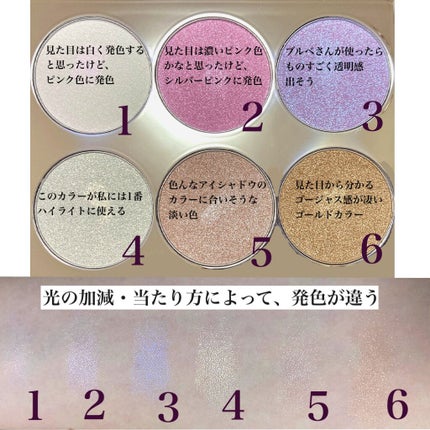 フェアリーハイライトパレット/SUSISU/アイシャドウパレットを使ったクチコミ(3枚目)