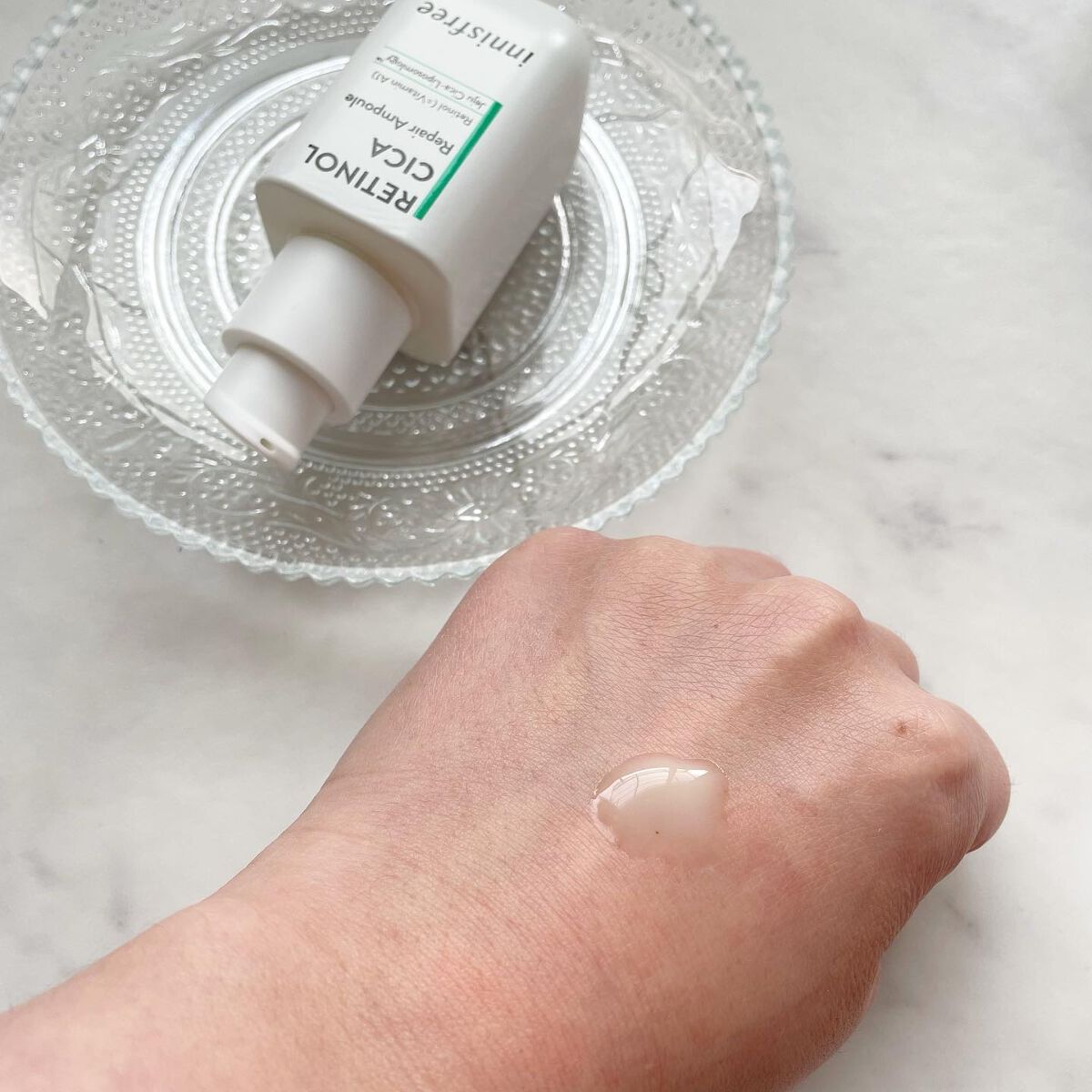 レチノール　シカ　リペア　セラム/innisfree/美容液を使ったクチコミ（3枚目）