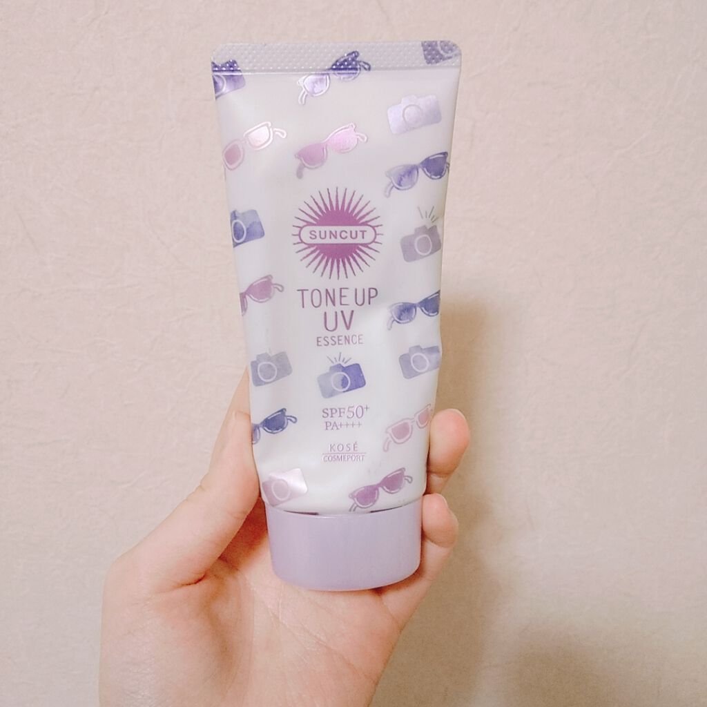 トーンアップUV エッセンス/サンカット®/日焼け止めローションを使ったクチコミ(1枚目)