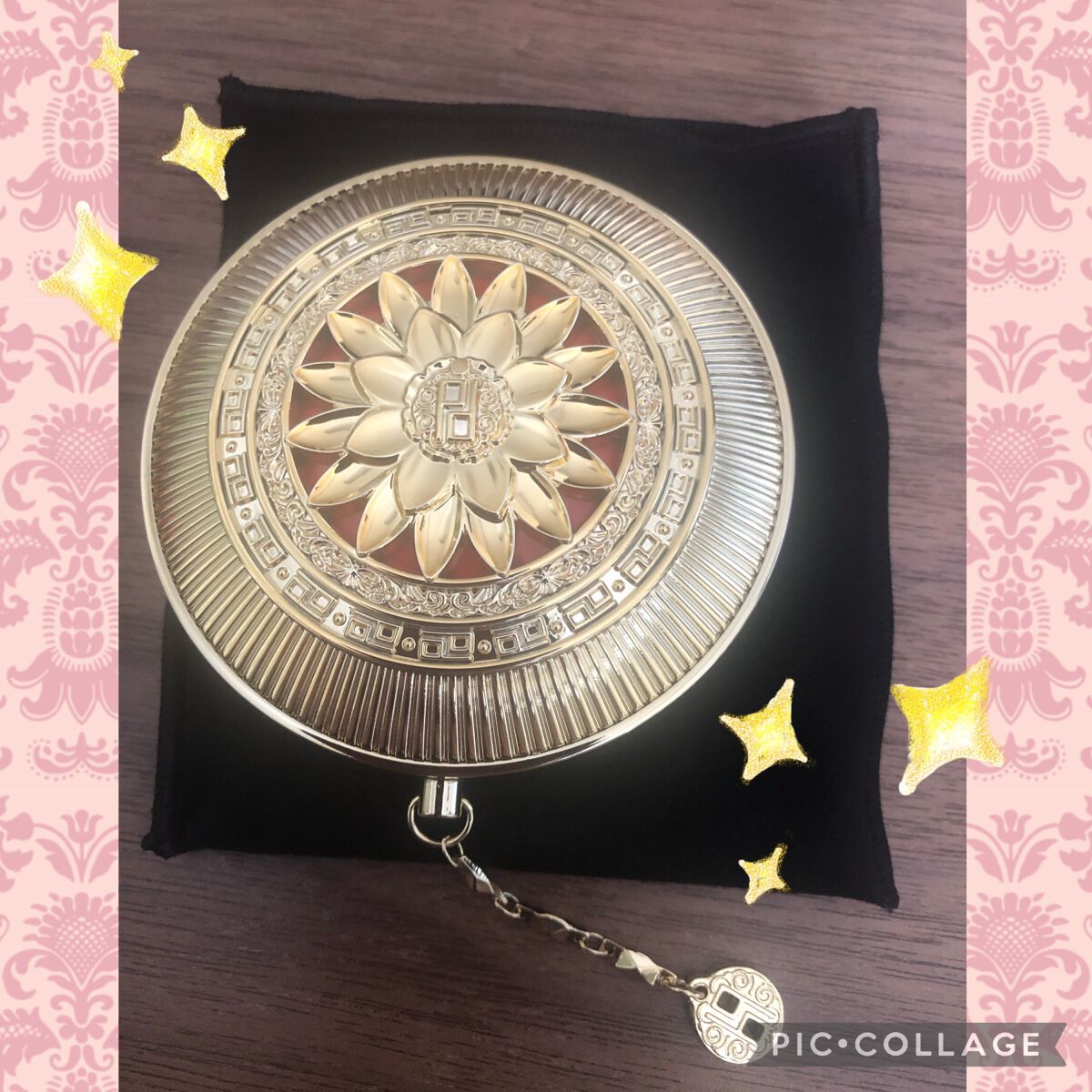 ZEESEAx正宮御品 「盛唐酔夢」シリーズ 丹酔金箔 牡丹チークシャッドパレット/ZEESEA/パウダーチークを使ったクチコミ(3枚目)