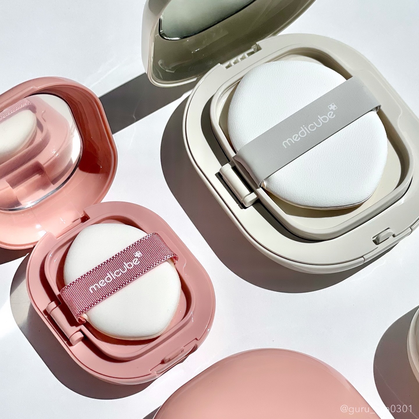 プロ グルタチオン グロウクッションファンデーション/MEDICUBE/クッションファンデーションを使ったクチコミ（2枚目）