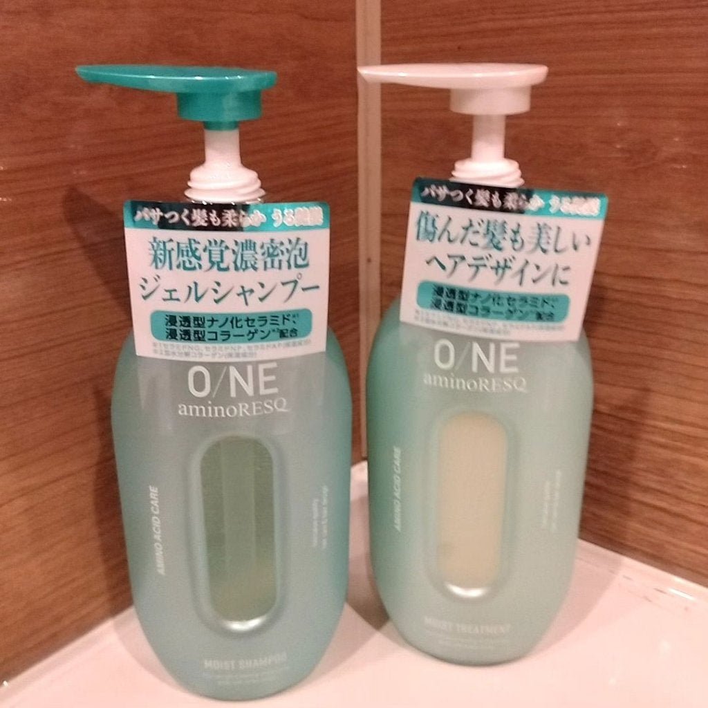 ワン アミノレスキューモイストシャンプー/トリートメント/アミノレスキュー/市販シャンプーを使ったクチコミ(1枚目)