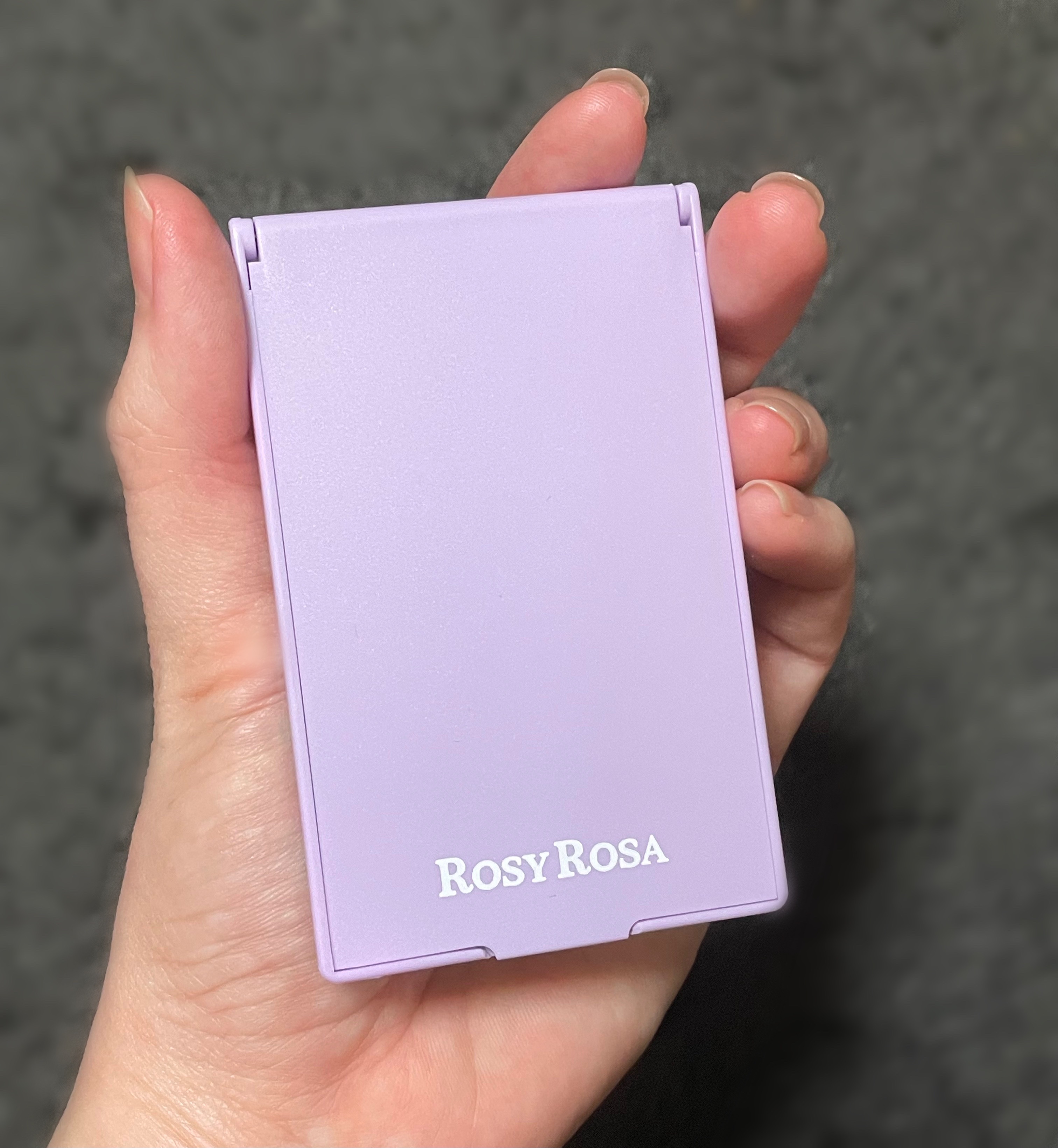 リアルックミラー ミニ パープル(限定)/ロージーローザ/その他化粧小物を使ったクチコミ（2枚目）