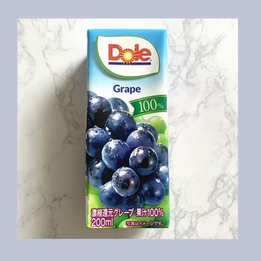 mdr on LIPS 「◽️DoleGrapeあっさりしていて飲みやすいです🍇#Dol..」（1枚目）