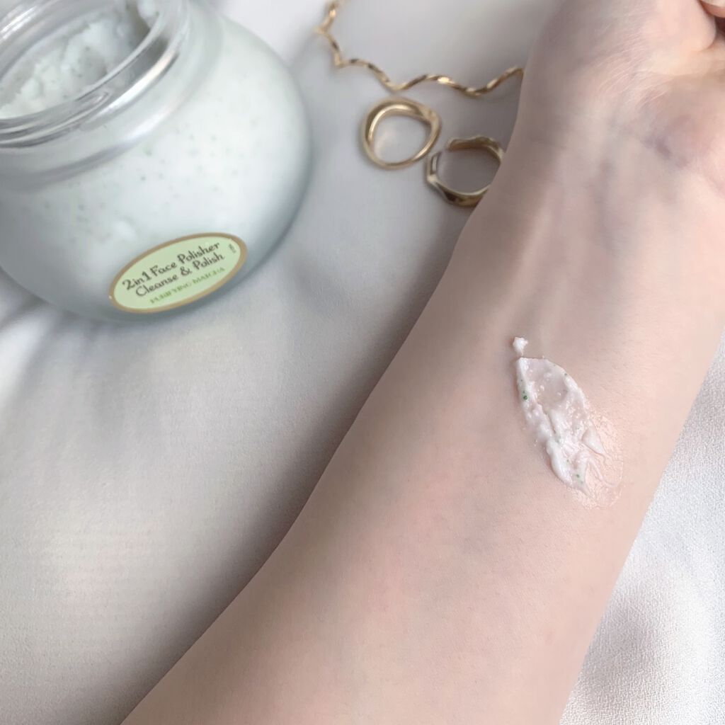 フェイスポリッシャー リフレッシング（ミント）/SABON/スクラブ・ゴマージュを使ったクチコミ（2枚目）