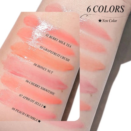 ハート ジャム グロウ リップ/PERIPERA/口紅を使ったクチコミ(4枚目)