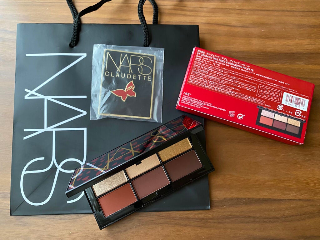 サンジェルマンデプレ アイシャドーパレット/NARS/アイシャドウパレットを使ったクチコミ(2枚目)