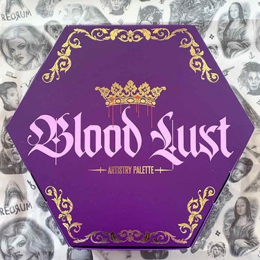 BLOOD LUST ARTISTRY PALETTE/Jeffree Star Cosmetics/パウダーアイシャドウを使ったクチコミ（2枚目）