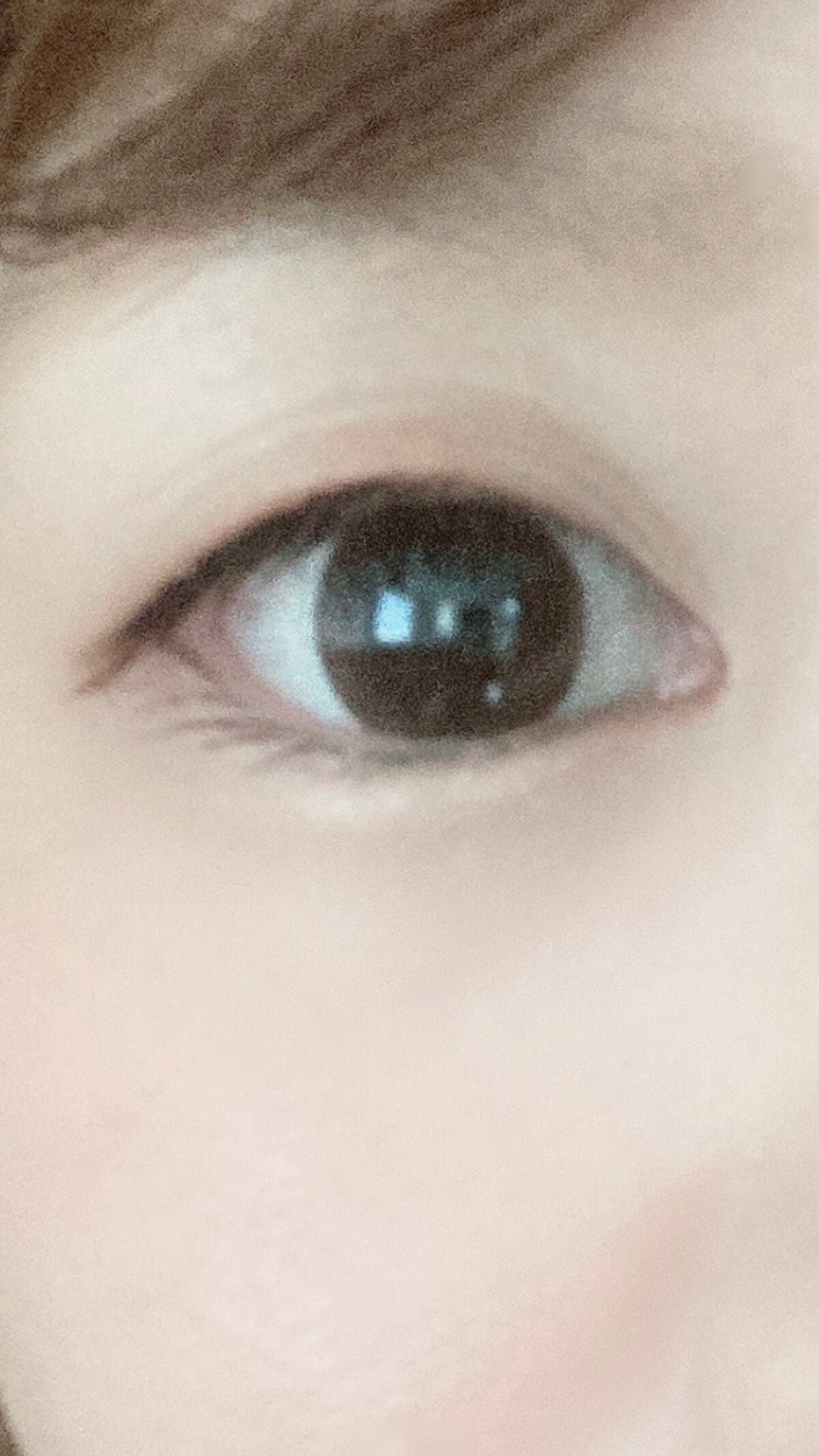 「密着アイライナー」ショート筆リキッド/デジャヴュ/リキッドアイライナーを使ったクチコミ(3枚目)