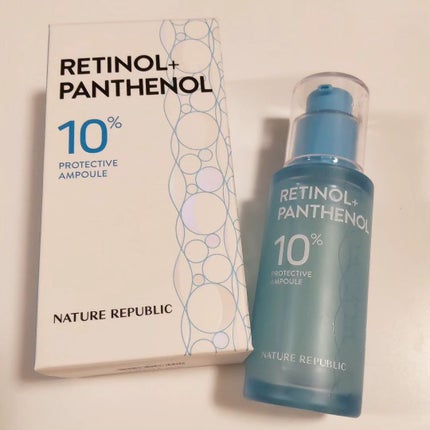 レチノールパンテノール10プロテクティブアンプル/ネイチャーリパブリック/美容液を使ったクチコミ(2枚目)