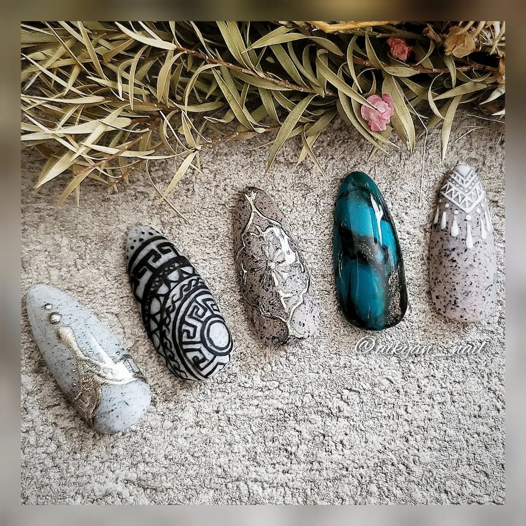 サンディジェル/AQUA NAIL/ジェルネイルを使ったクチコミ（2枚目）