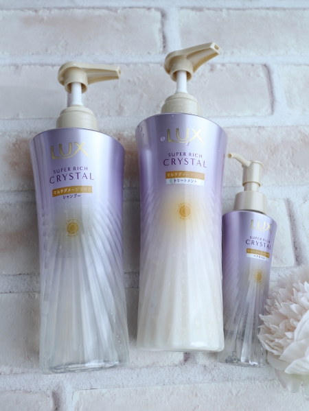 ラックス スーパーリッチクリスタル マルチダメージリペア ヘアオイル/LUX/ヘアオイルを使ったクチコミ（1枚目）