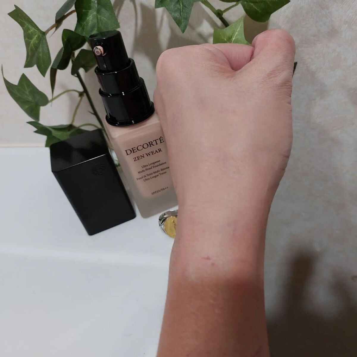 ゼン ウェア フルイド/DECORTÉ/リキッドファンデーションを使ったクチコミ(4枚目)
