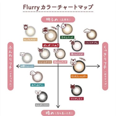 Flurry by colors 1day シアーベージュ(あざとあざらし)/Flurry by colors/ワンデー（１DAY）カラコンを使ったクチコミ（3枚目）