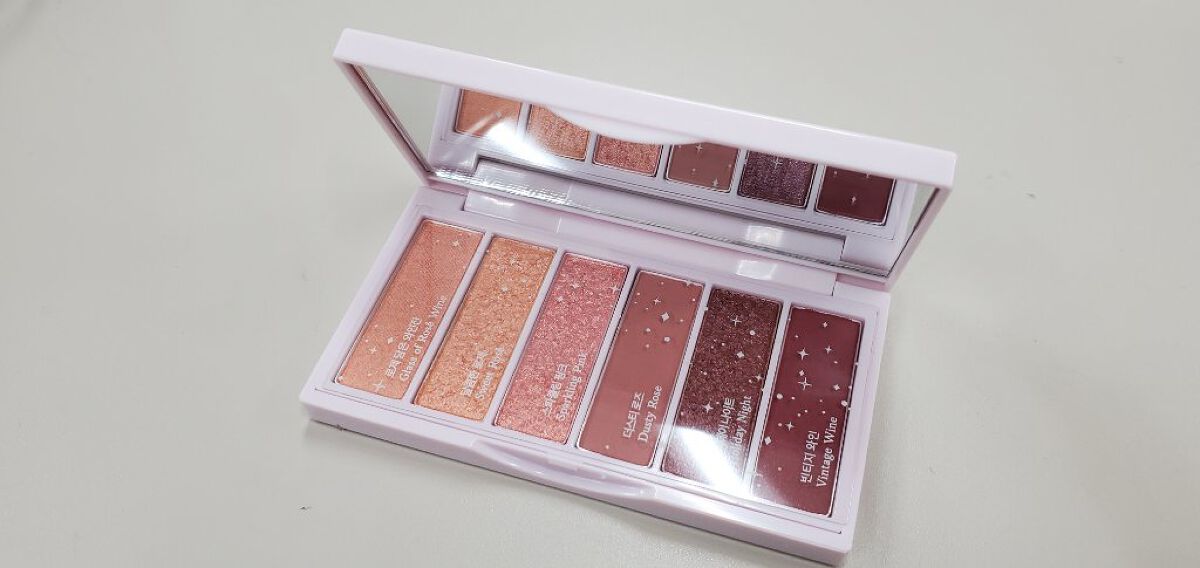 パレードオブライト　プレイカラーアイズミニ　ロゼワイン　スペシャルキット/ETUDE/メイクアップキットを使ったクチコミ（1枚目）