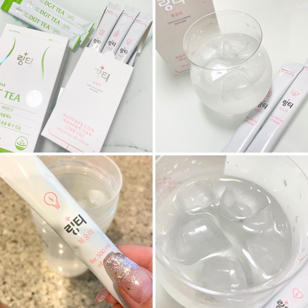 LINGTEA ORIGINAL ピーチ味/LINGTEA/ドリンクを使ったクチコミ（2枚目）