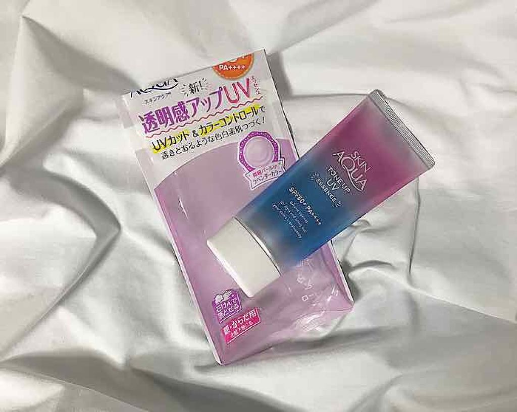 スキンアクア トーンアップUVエッセンス/スキンアクア/日焼け止めクリームを使ったクチコミ（1枚目）