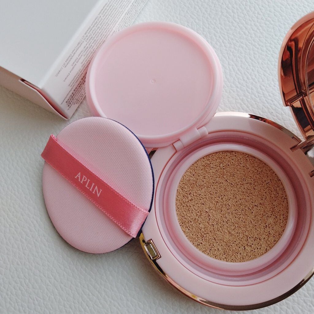 ピンクティーツリーカバークッション/APLIN/クッションファンデーションを使ったクチコミ(2枚目)