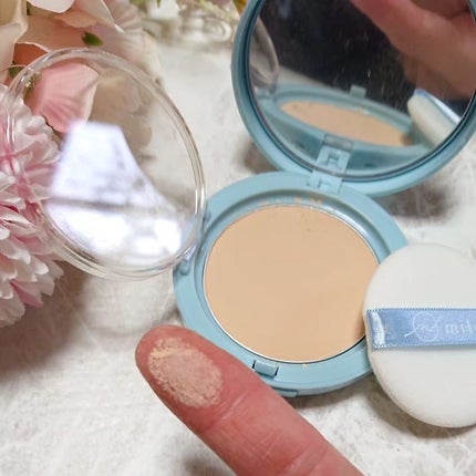 スムースフィットファンデーション/mileda/パウダーファンデーションを使ったクチコミ(5枚目)