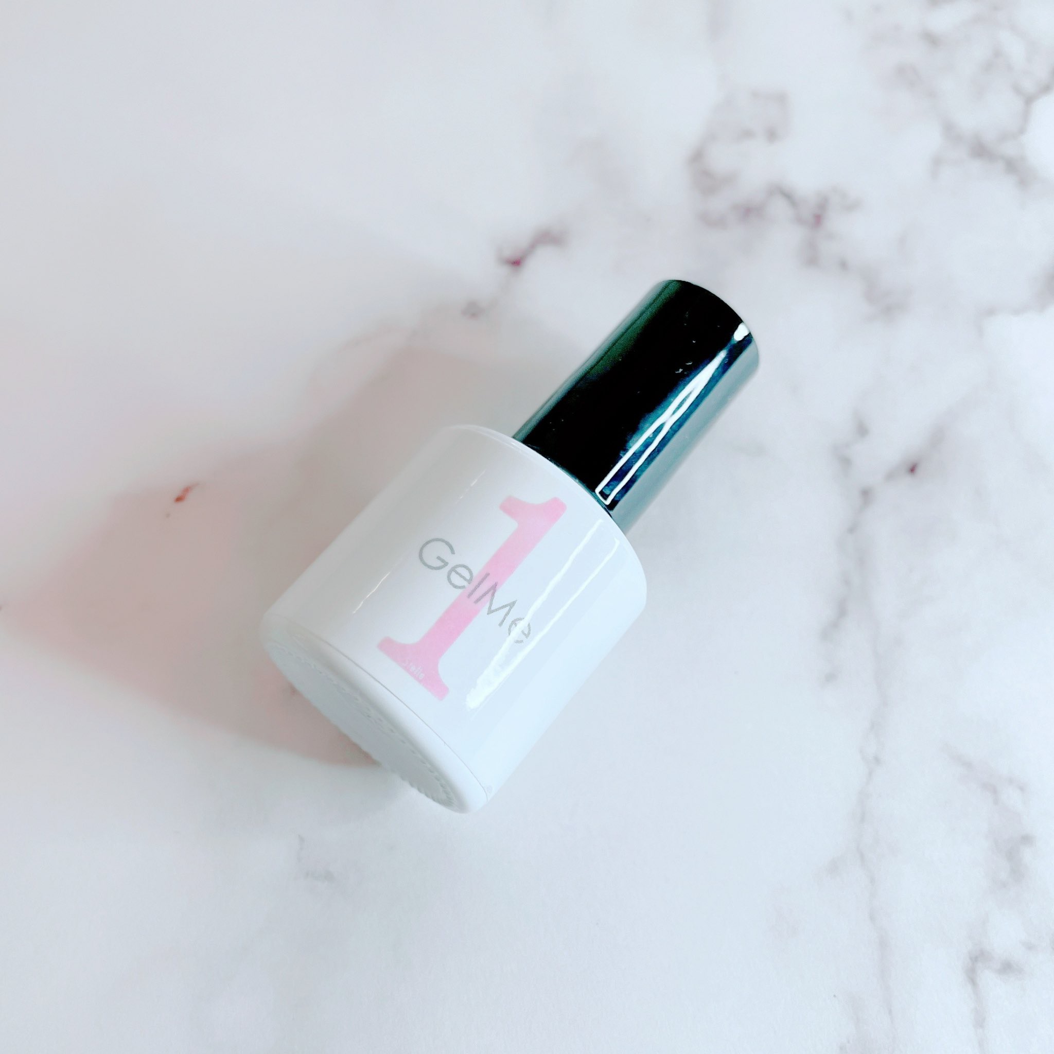 ジェルミー クリスタルトップジェル  12ml/ジェルミーワン/ジェルネイルを使ったクチコミ（2枚目）