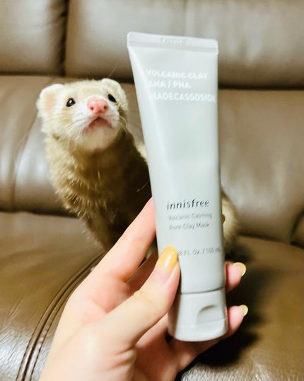 ヴォルカニック カーミング ポア クレイマスク/innisfree/洗い流すパック・マスクを使ったクチコミ(3枚目)