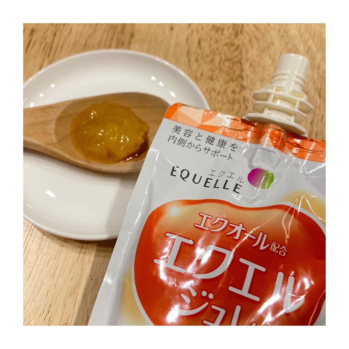 エクエル ジュレ さわやかオレンジ風味/大塚製薬/ゼリー飲料を使ったクチコミ（3枚目）