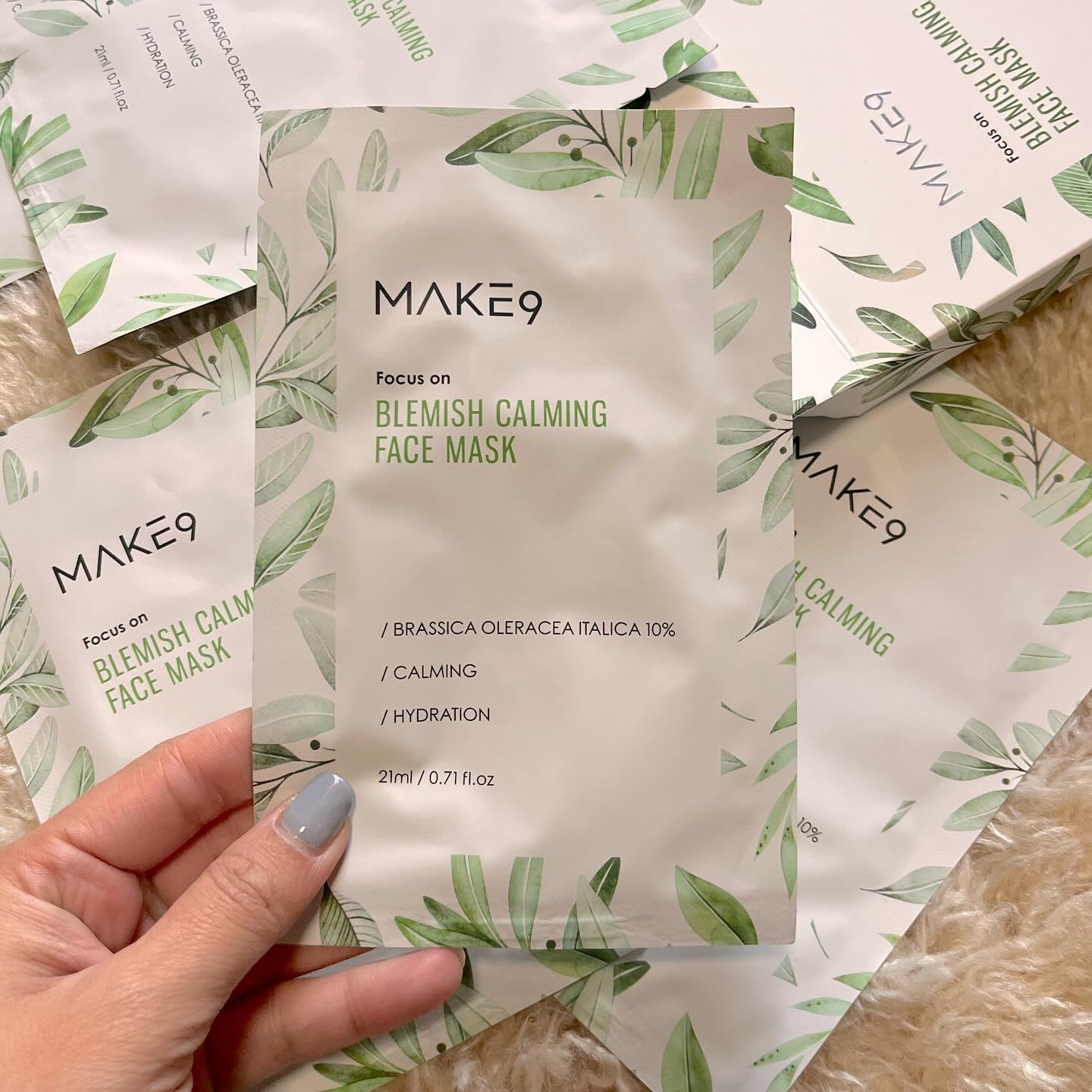 ブラミッシュカーミングフェイス マスク/MAKE9/シートマスク・パックを使ったクチコミ（1枚目）