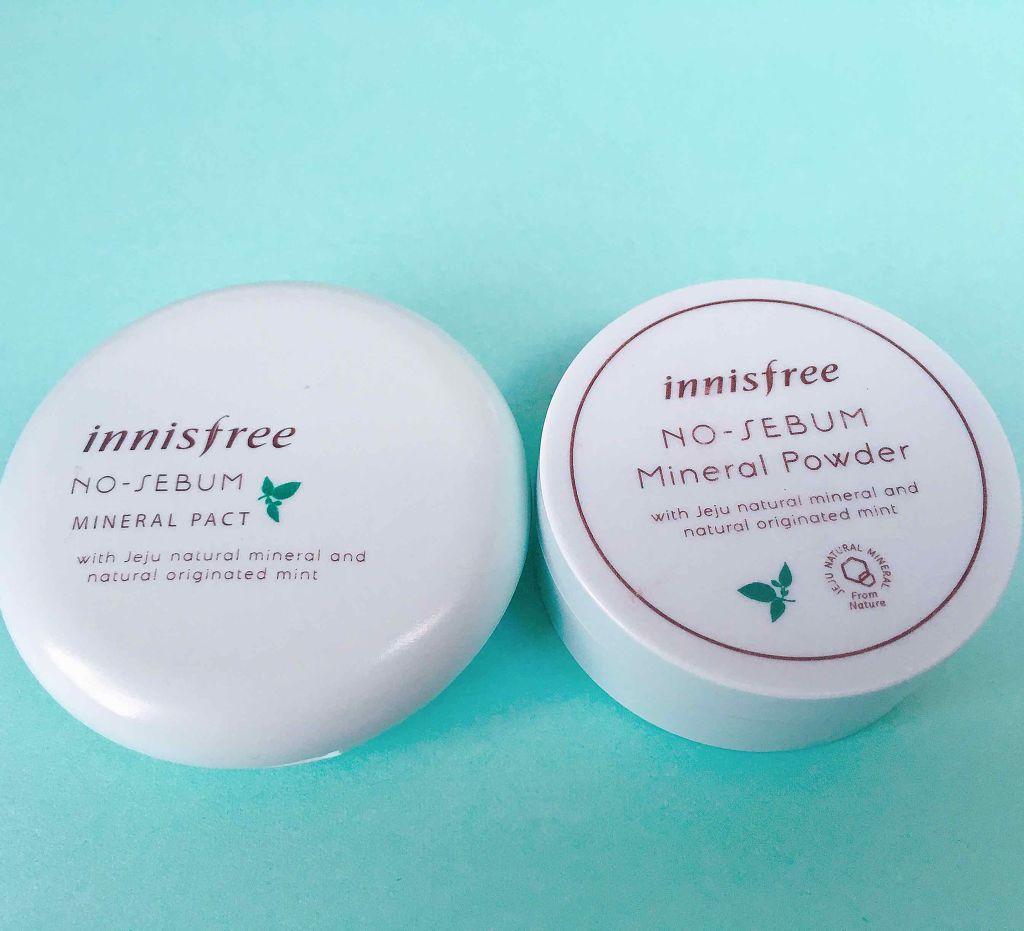 ノーセバム ミネラルパクト N/innisfree/プレストパウダーを使ったクチコミ（1枚目）