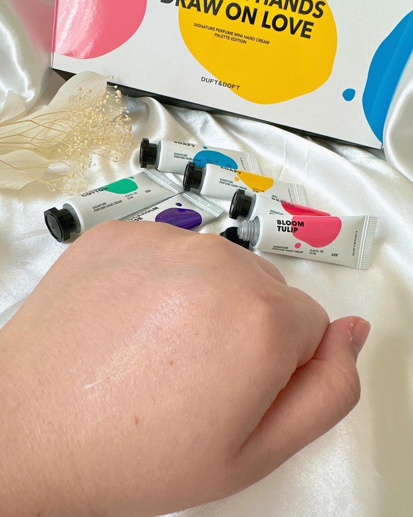 シグネチャーパフュームハンドクリームミニチュアギフトセット/DUFT&DOFT/ハンドクリームを使ったクチコミ(6枚目)