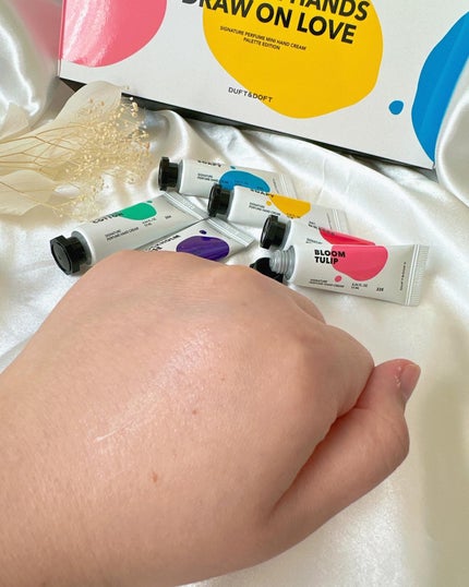 シグネチャーパフュームハンドクリームミニチュアギフトセット/DUFT&DOFT/ハンドクリームを使ったクチコミ(6枚目)