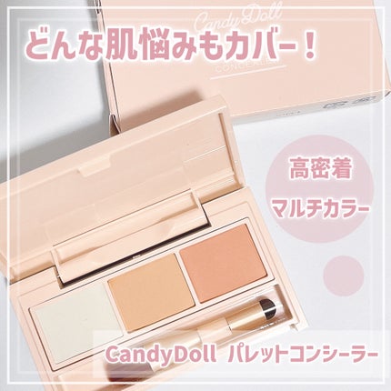 パレットコンシーラー/CandyDoll/パレットコンシーラーを使ったクチコミ(1枚目)