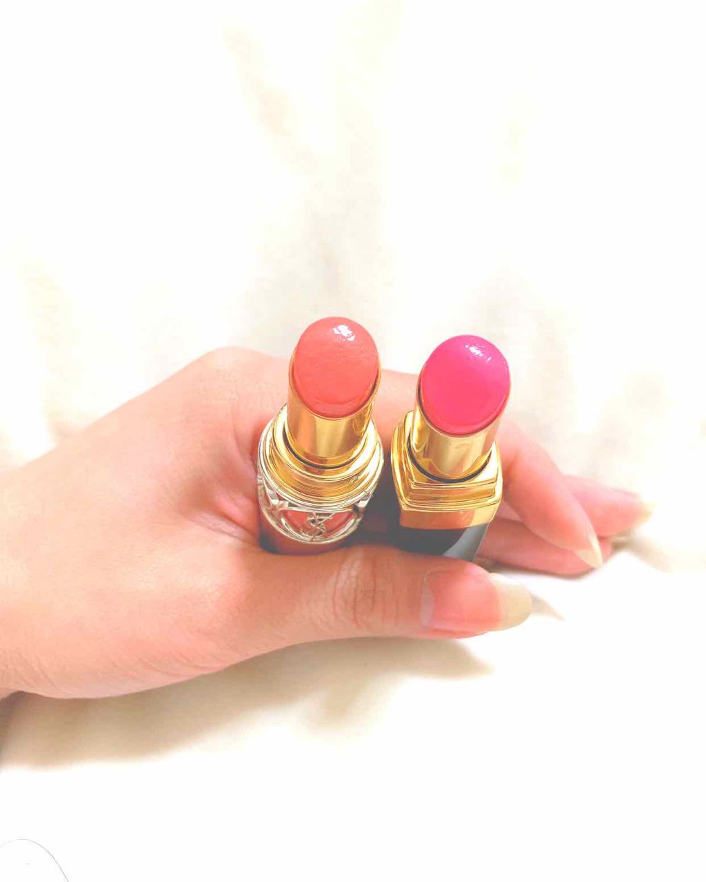 ルージュ ココ シャイン/CHANEL/口紅を使ったクチコミ（2枚目）