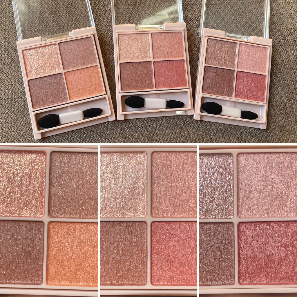 シルキースフレアイズ(マットタイプ)/キャンメイク/アイシャドウパレットを使ったクチコミ(3枚目)